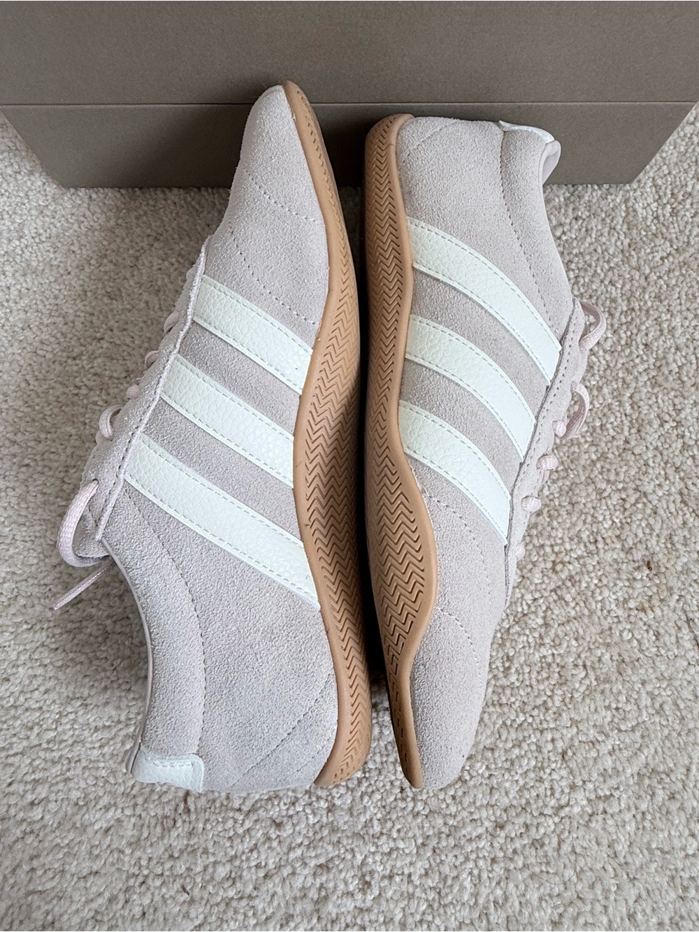 adidas Women's Grand Court Lo Suede Sneakers in Wonder Quartz EUC - Picture 7 of 9